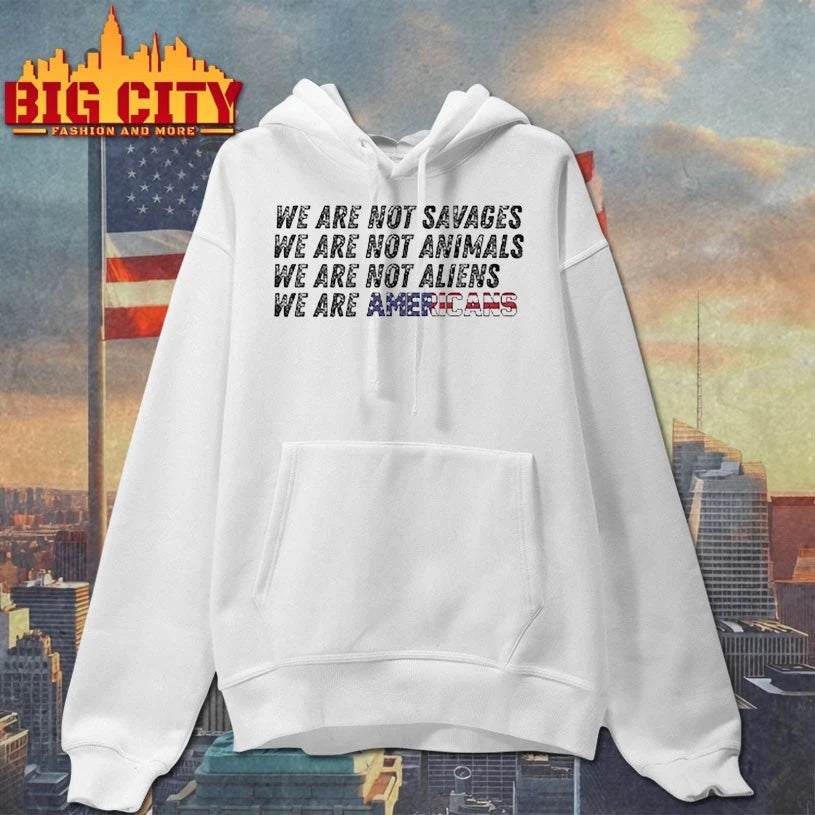 Original We Are Not Savages We Are Not Animals Bad Bunny ICE Out T-Shirt