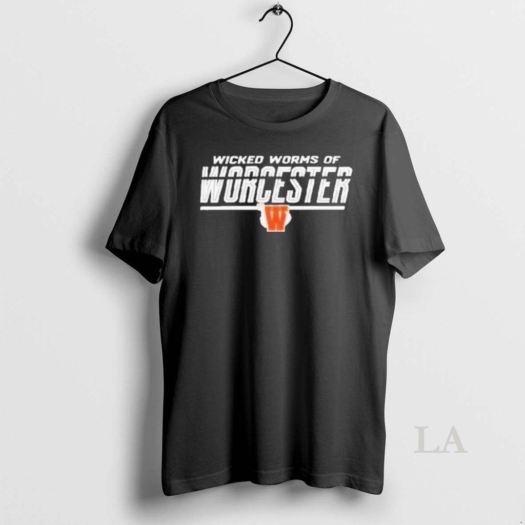 Original Worcester Red Sox Wicked Worms Of Worcester Burnt Orange