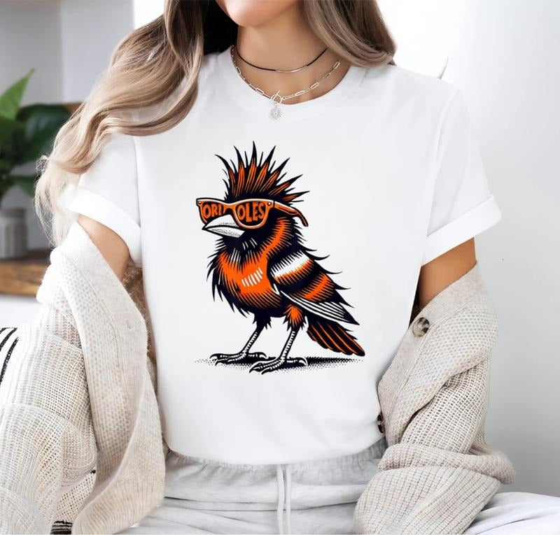 Oriole Bird Owners Oriole Lovers Orange Graphic T-shirt, Orioles Tee Hoodie, Sweatshirt | UrbanDripWear.com