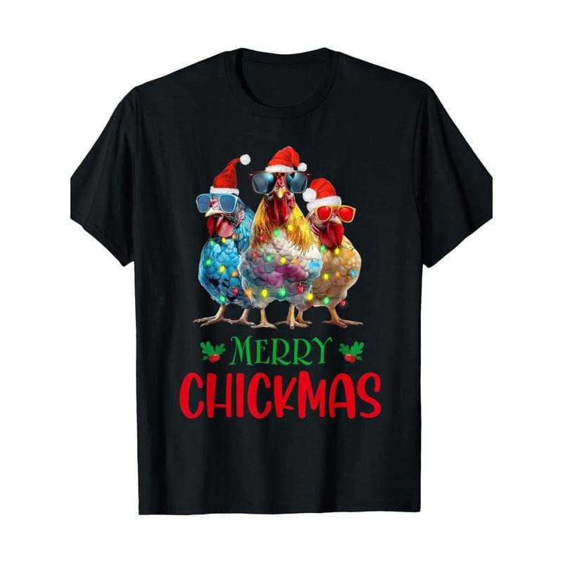 Ornament Chicken Farmer Christmas T-Shirt-100% cotton 220g made in usa Hoodie, Sweatshirt | UrbanDripWear.com