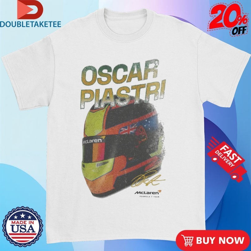 Oscar Piastri MClaren F1 Team Signature Shirts