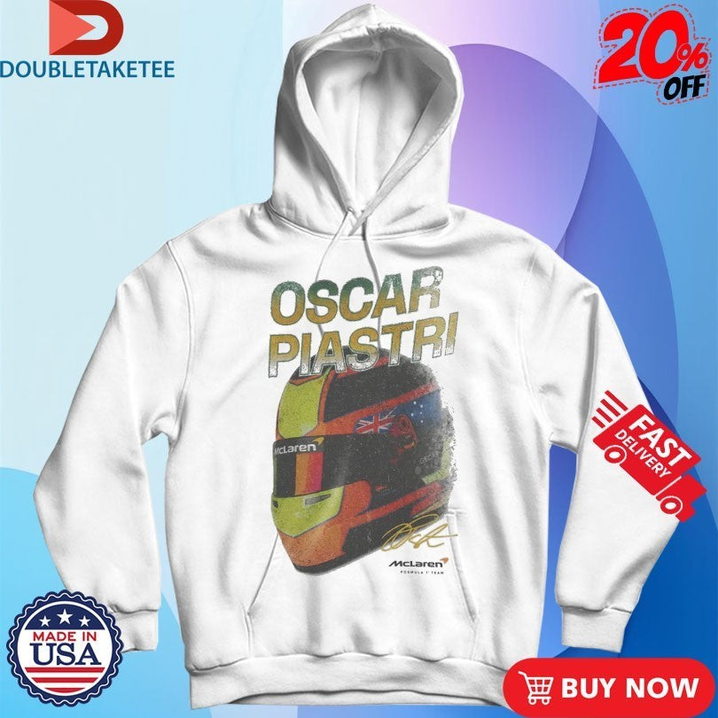 Oscar Piastri MClaren F1 Team Signature Shirts