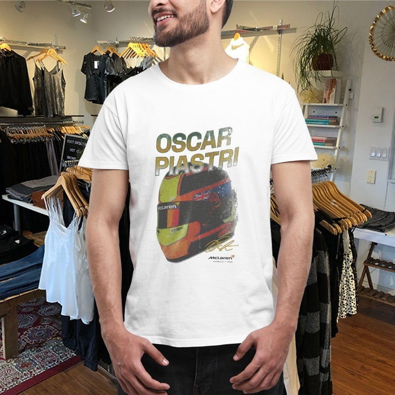 Oscar Piastri MClaren F1 Team Signature Shirts
