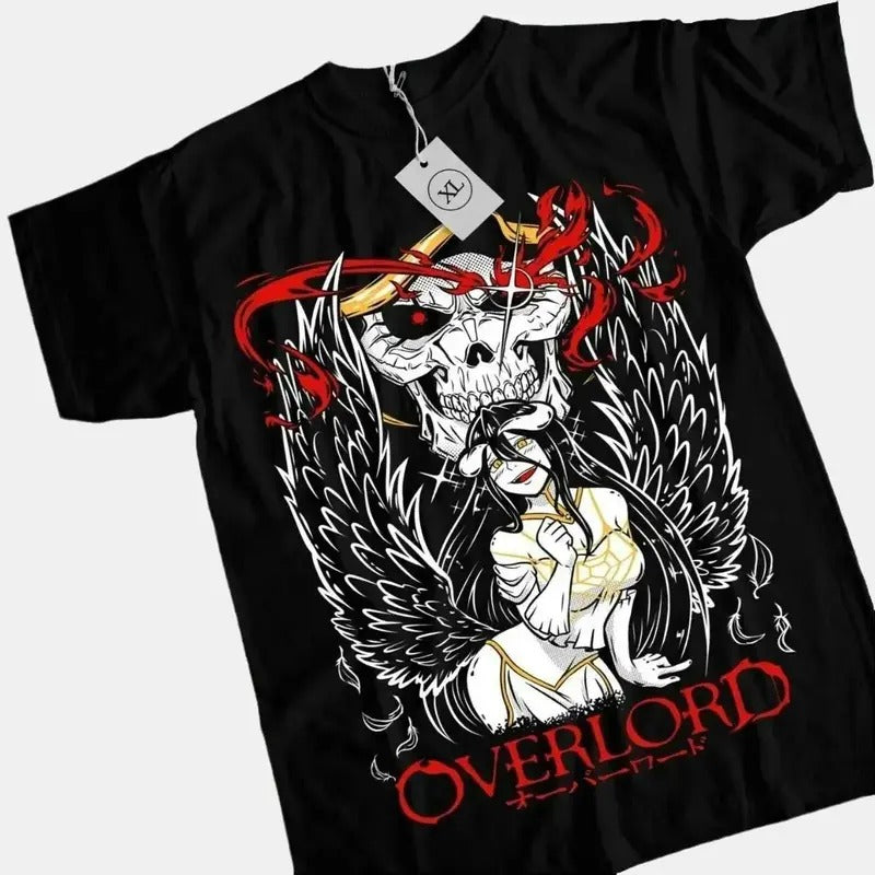 Overlord Ainz T-shirt & Sweatshirt, Ooal Gown Albedo Overlord Graphic Tee, Anime Manga Lover Gifts Hoodie | UrbanDripWear.com