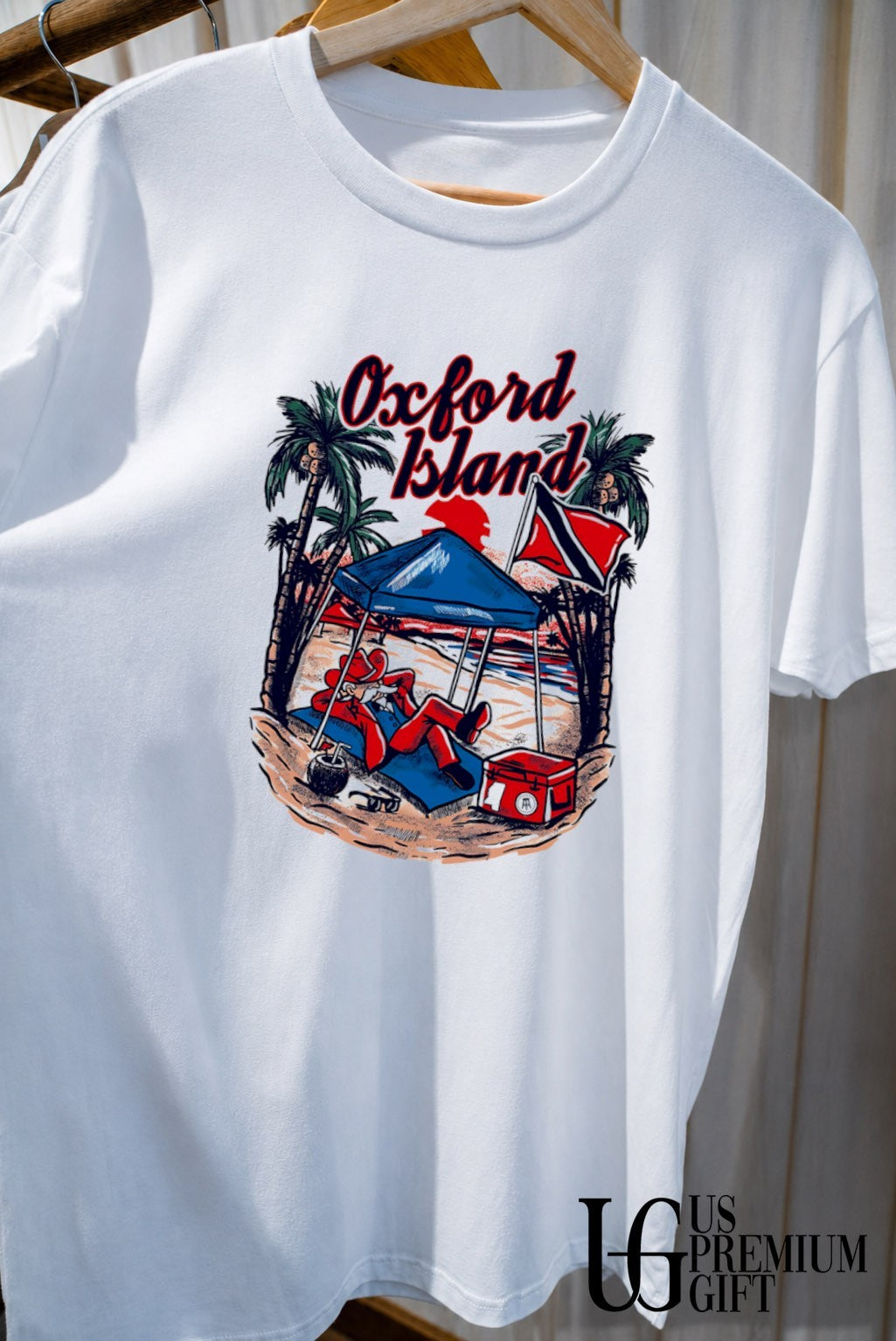 Oxford Island Beach shirt