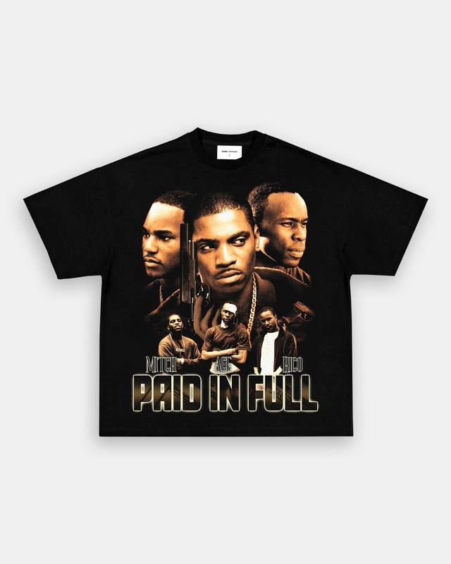 PAID IN FULL TEE Trending Movie T shirt Vintage 90s T-shirt gift for Movie fans gift for him gift for her unisex T-shirt...