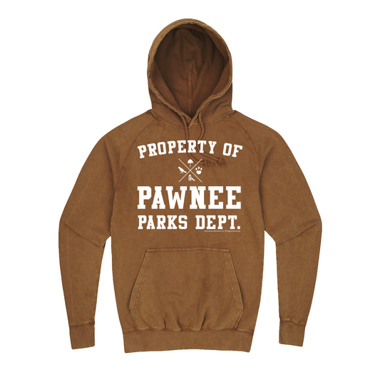 Parks and Recreation Property of Pawnee Parks Dept. Vintage Hoodie