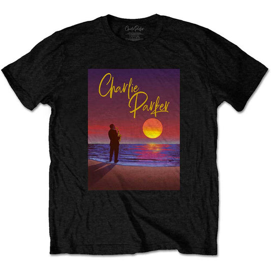 Charlie Parker | Official Band T-Shirt | Purple Sunset