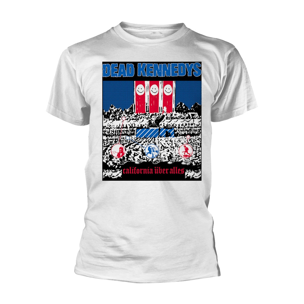 Dead Kennedys Unisex T-shirt: California Uber Alles (White)