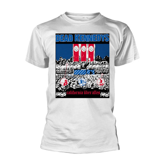 Dead Kennedys Unisex T-shirt: California Uber Alles (White)