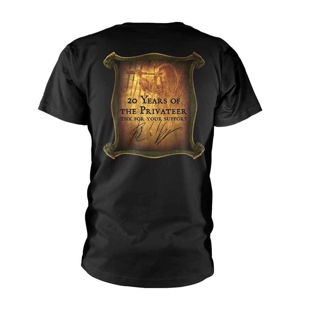 Running Wild Unisex T-shirt: Privateer (back print)