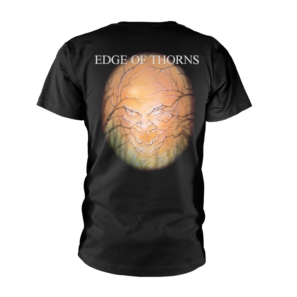 Savatage Unisex T-shirt: Edge Of Thorns (back print)