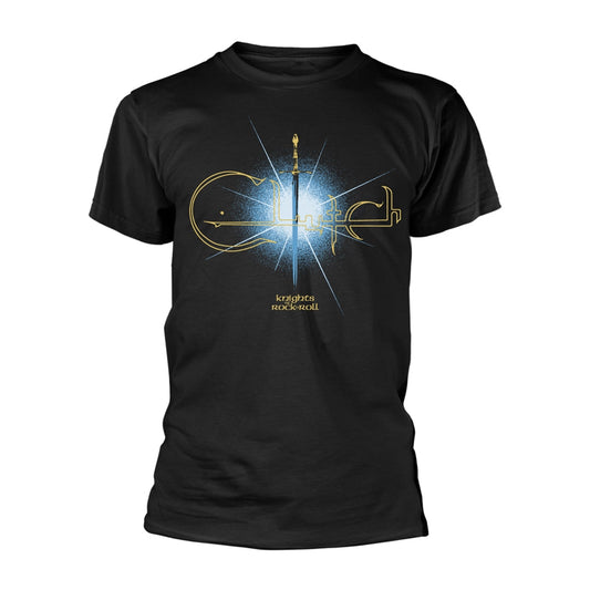 Clutch Unisex T-shirt: Knights Of Rock N Roll