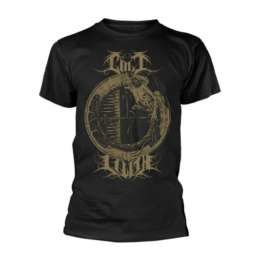 Cult Of Lilith Unisex T-shirt: Gold Emblem