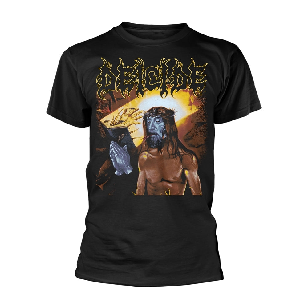 Deicide Unisex T-shirt: Serpents Of The Light (back print)
