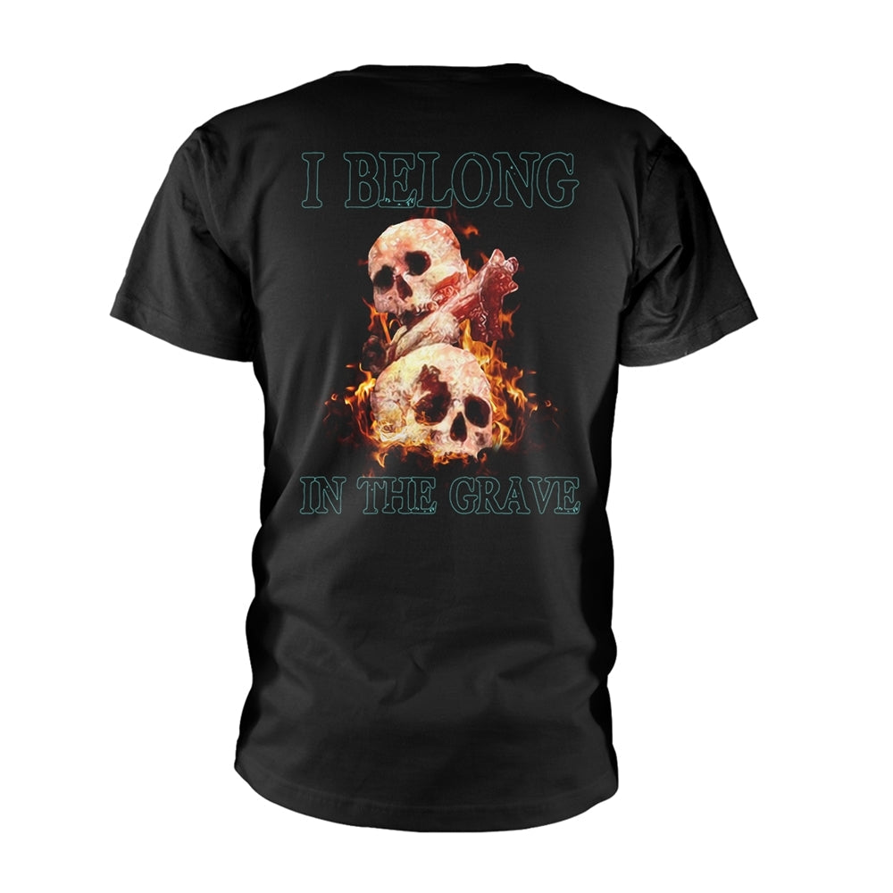 Cryptopsy Unisex T-shirt: I Belong In The Grave (back print)
