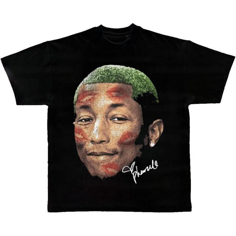 PHARRELL Green Tee Shirt Rare Gift Men Women Tee S-3XL Hoodie, Sweatshirt | UrbanDripWear.com
