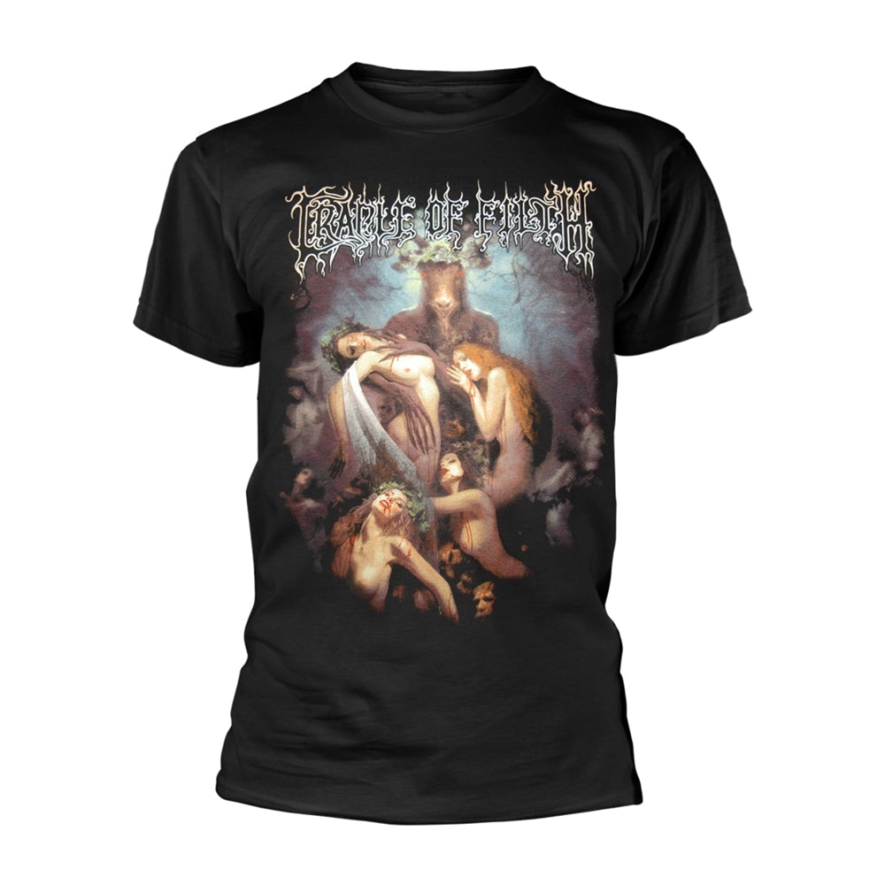 Cradle Of Filth Unisex T-shirt: Hammer Of The Witches (2021) (back print)