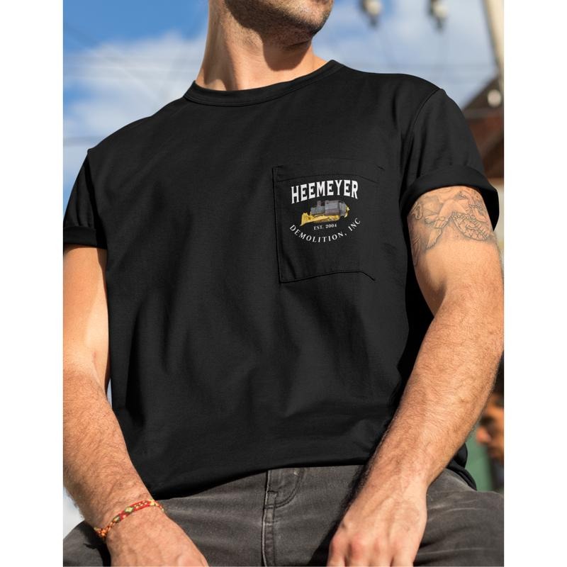 POCKET T SHIRT HEEMEYER DEMOLITION Hoodie, Sweatshirt | UrbanDripWear.com