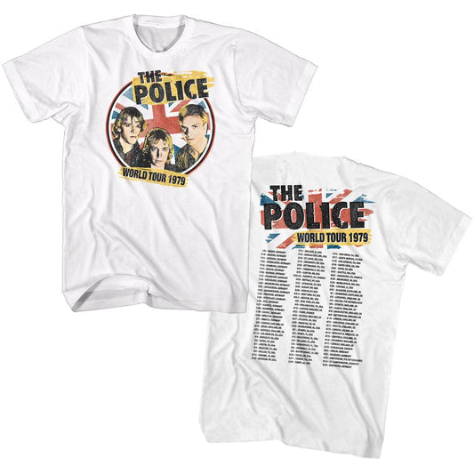 The Police '79 World Tour T-Shirt Style001