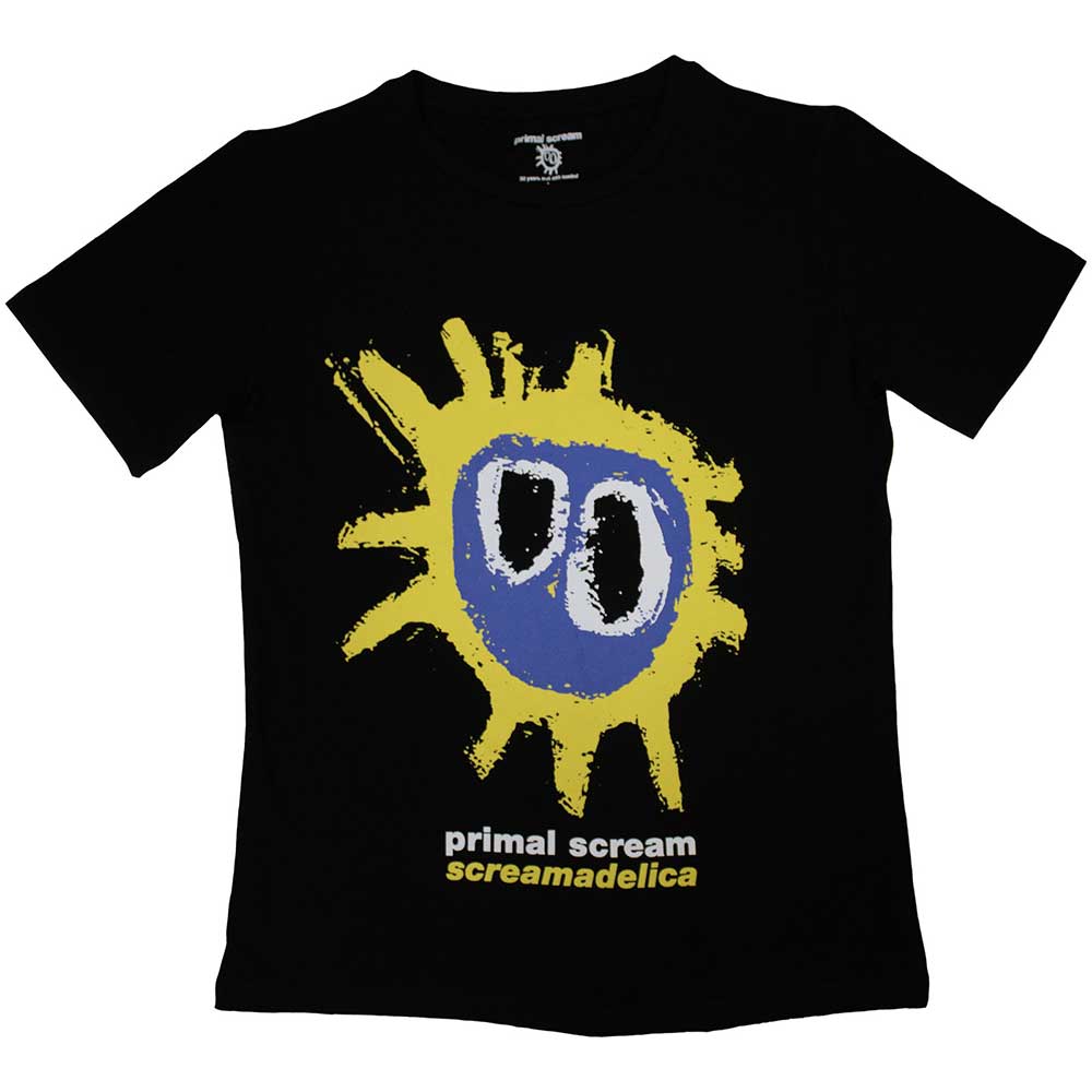 Primal Scream | Official Band Ladies T-Shirt | Screamadelica