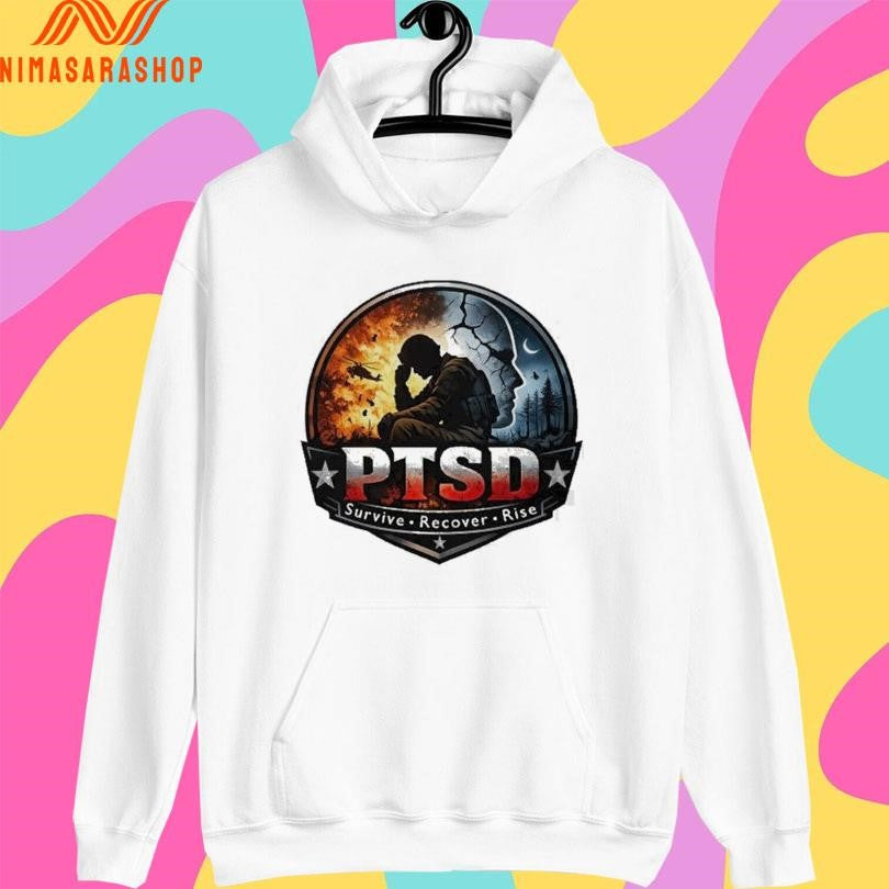 PTSD Survive Recover Rise Shirts