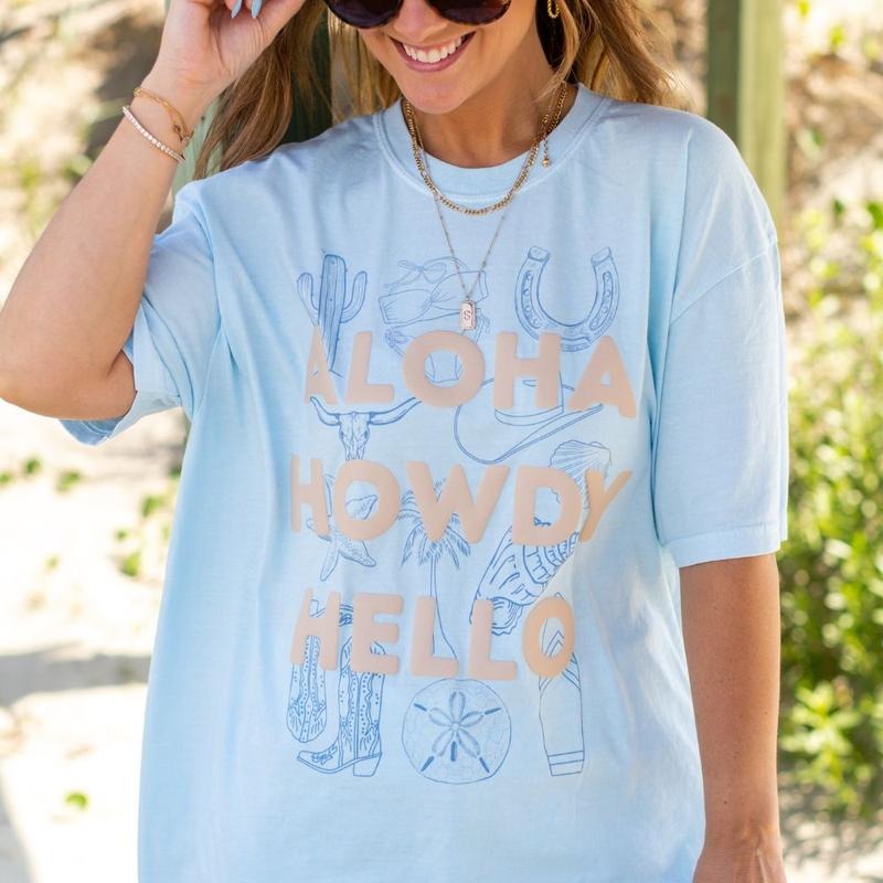 PUFF 'Hello From Everywhere' T-Shirt Hoodie, Sweatshirt | UrbanDripWear.com