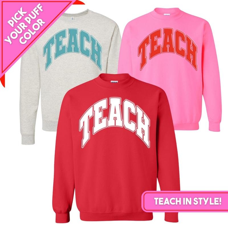 PUFF 'Teach' Sweatshirt T-Shirts, Hoodie | UrbanDripWear.com