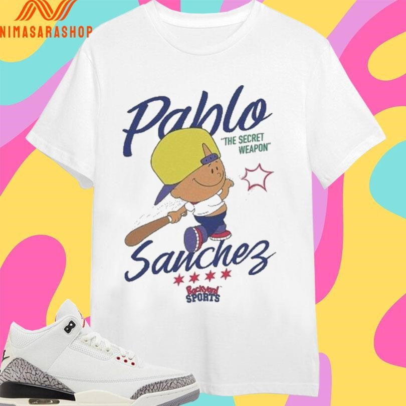 Pahlo The Secret Weapon Sanchez Backyard Sports Shirts