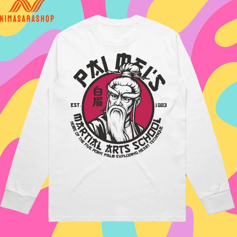 Pai Mei’s Martial Arts School Home Of The Five Point Palm Exploding Heart Technique Est 1003 Shirts