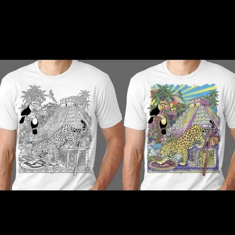 Paisaje jaguar T-shirts Menswear Hoodie, Sweatshirt | UrbanDripWear.com