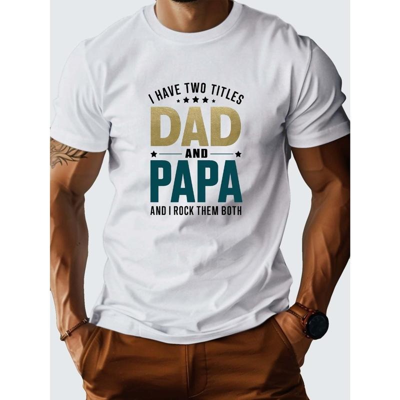 Papa Dad G500 pure cotton men's T-shirt, comfortable and close fitting  made in usa Hoodie, Sweatshirt | UrbanDripWear.com