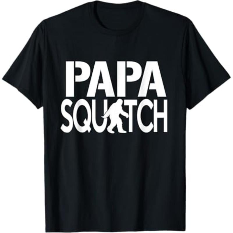 Papa Squatch Shirt - Gifts for Dad Sasquatch Bigfoot T-Shirt Menswear Top Hoodie, Sweatshirt | UrbanDripWear.com