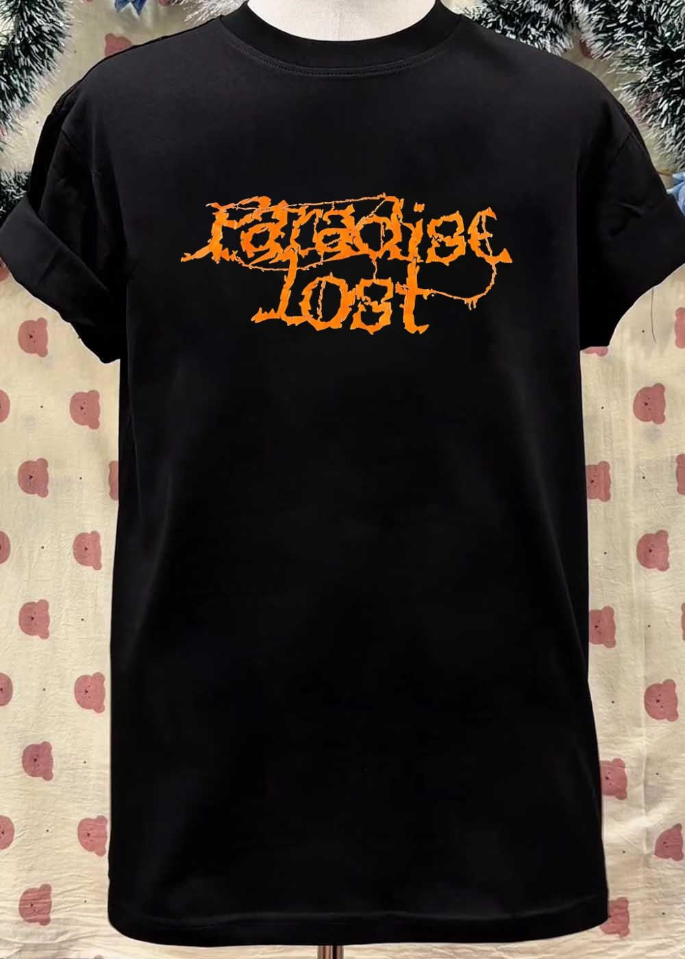 Paradise Lost metal band logo shirt