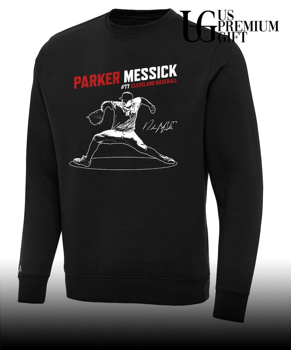 Parker Messick Cleveland Guardians stride phase baseball signature shirt