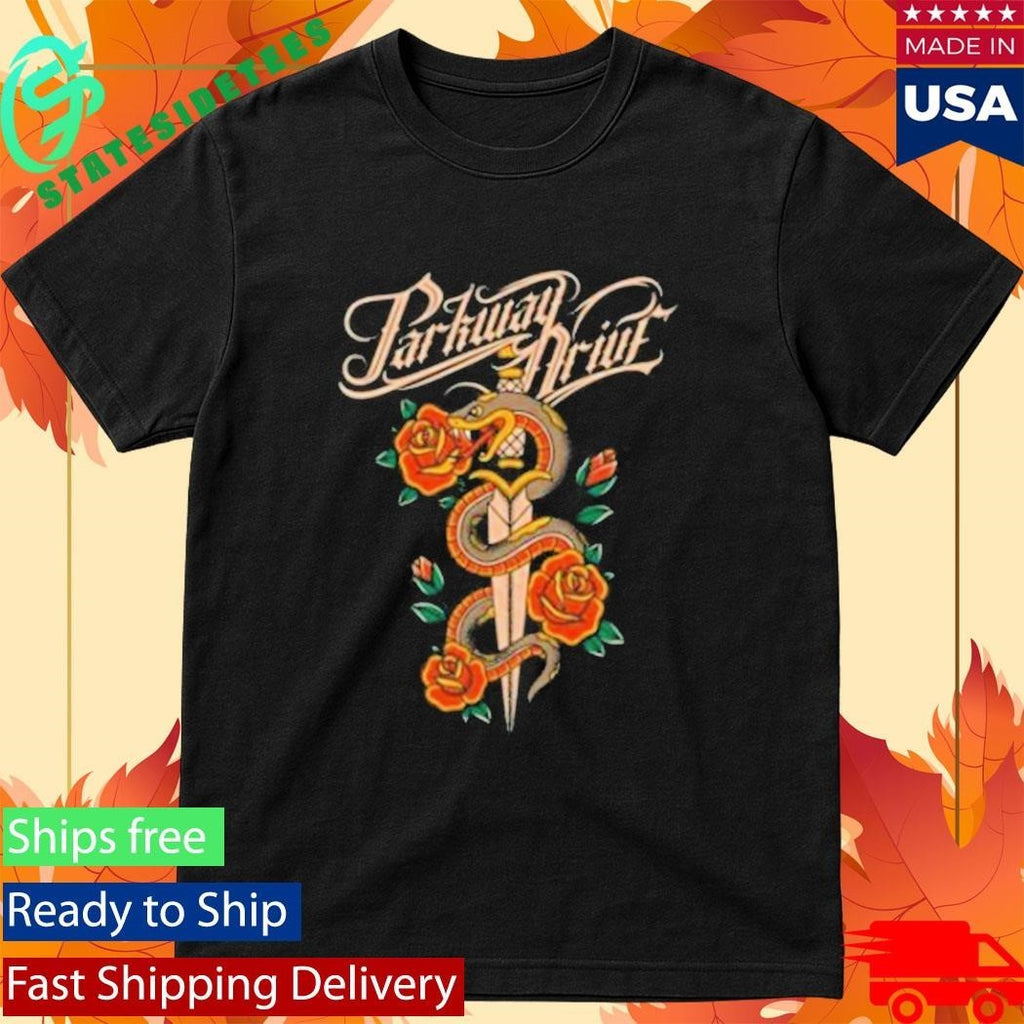 Parkway Drive Snake & Dagger Kids Shirt