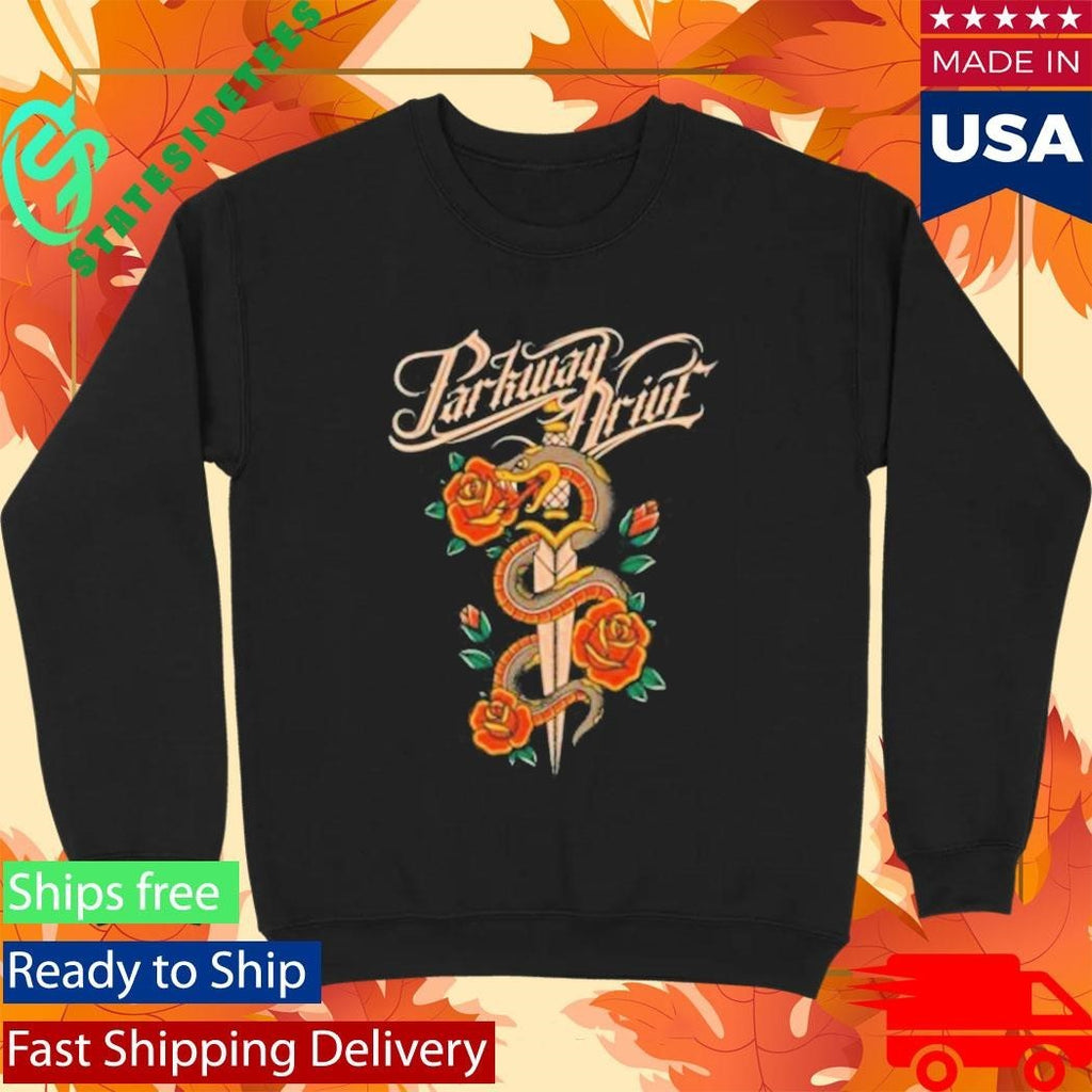 Parkway Drive Snake & Dagger Kids Shirt