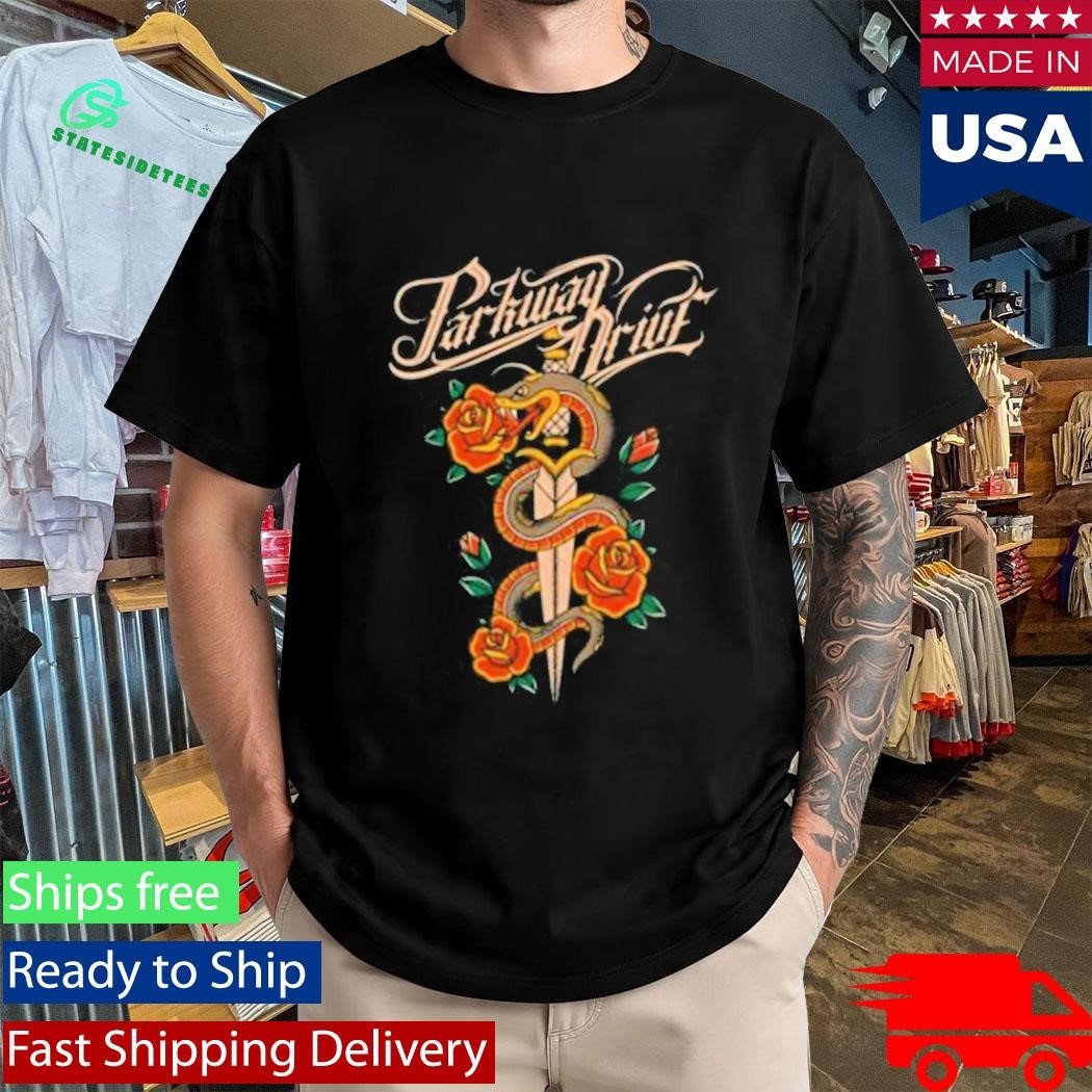 Parkway Drive Snake & Dagger Kids Shirt