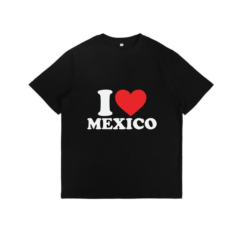 Passionate and Colorful T - Shirt: Celebrating the Heart of Mexico Hoodie, Sweatshirt | UrbanDripWear.com