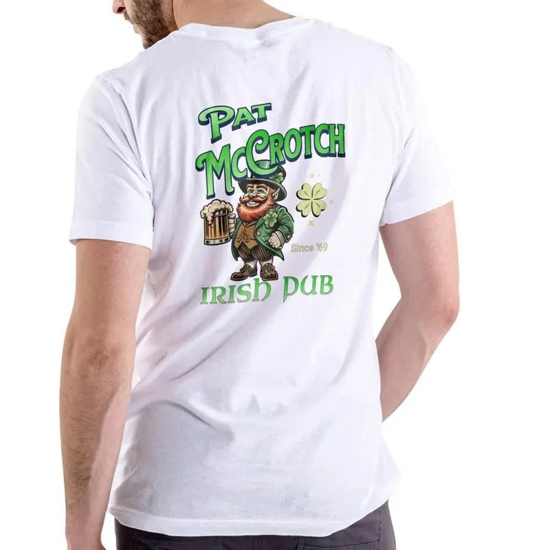 Pat McCrotch Irish Pub T Shirt, Unisex Cotton, cuteshirts, cute shirts Hoodie, Sweatshirt | UrbanDripWear.com
