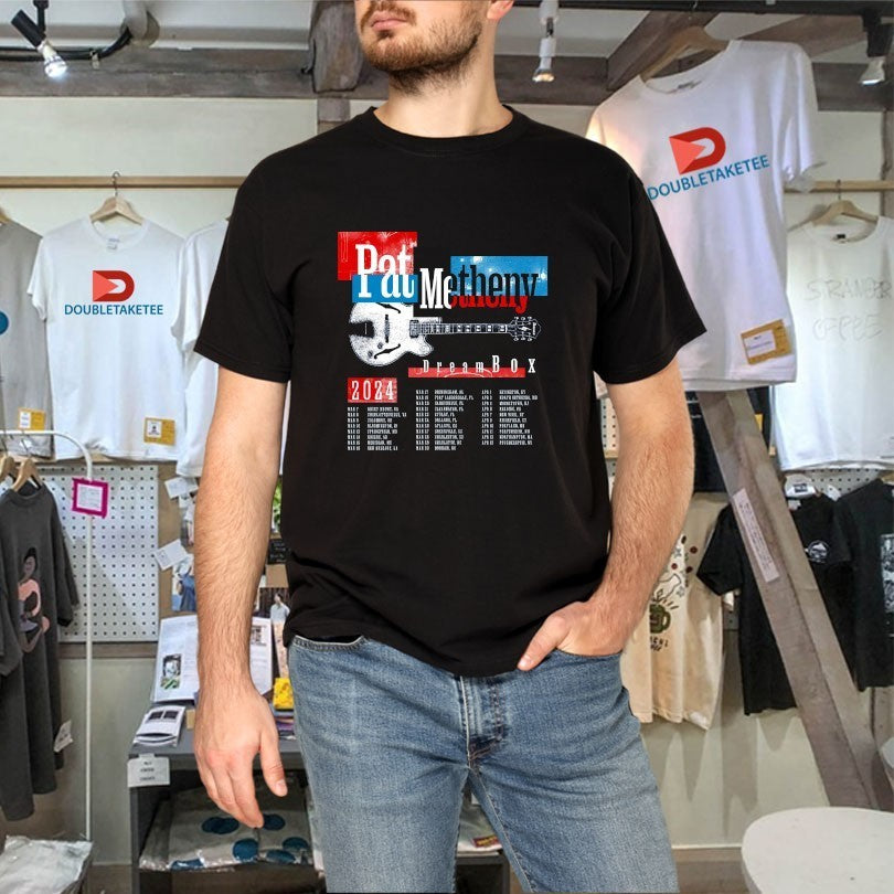 Pat Metheny Dreambox 2024 Tour Guitar Shirts