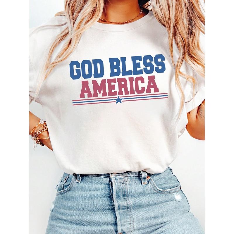 Patriotic Blessing - themed T - Shirt: God Bless America Hoodie, Sweatshirt | UrbanDripWear.com
