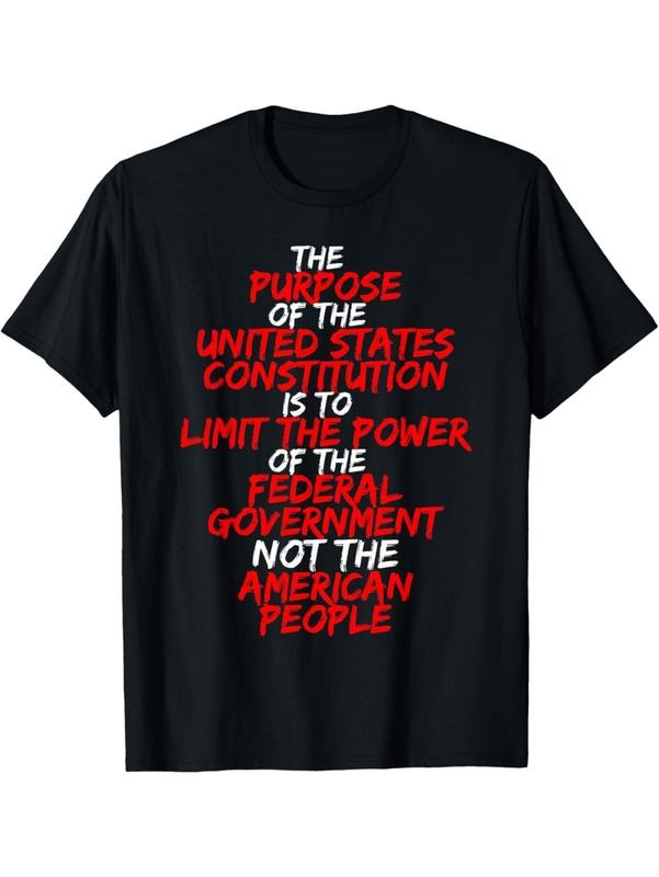 Patriotic US Constitution T-Shirt For History Buffs Summer Streetwear Hoodie, Sweatshirt | UrbanDripWear.com