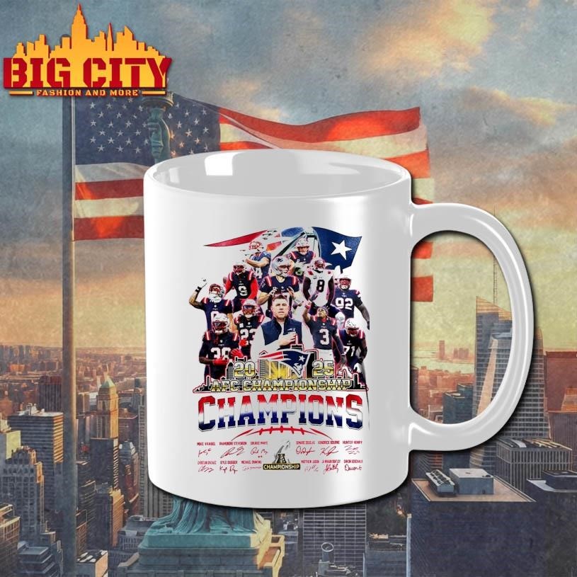 Patriots 2025 AFC Championship Champions Shirt