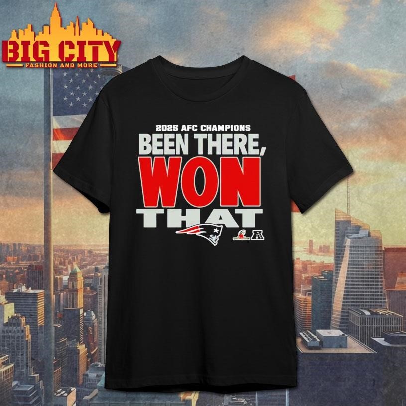 Patriots AFC Champions 2025 Shirt