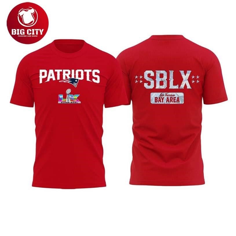 Patriots SBLX Bay Area Champions Two Sided Shirt