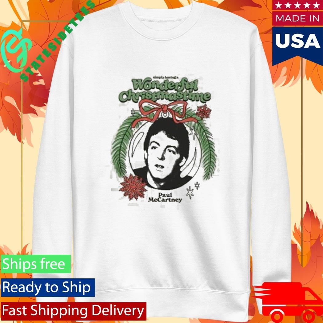 Paul Mccartney Wonderful Christmas Shirt