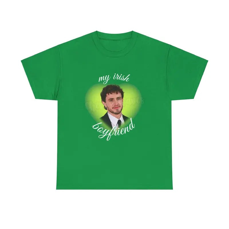 Paul Mescal I Love My Irish Boyfriend Unisex Heavy Cotton Tee funny shirt normal people Hoodie, Sweatshirt