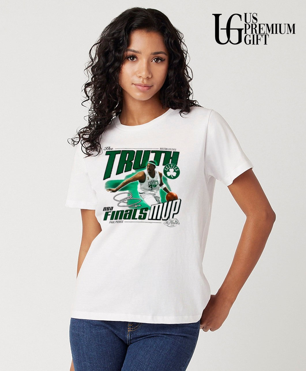 Paul Pierce Boston Celtics The Truth NBA Finals MVP 2008 basketball shirt