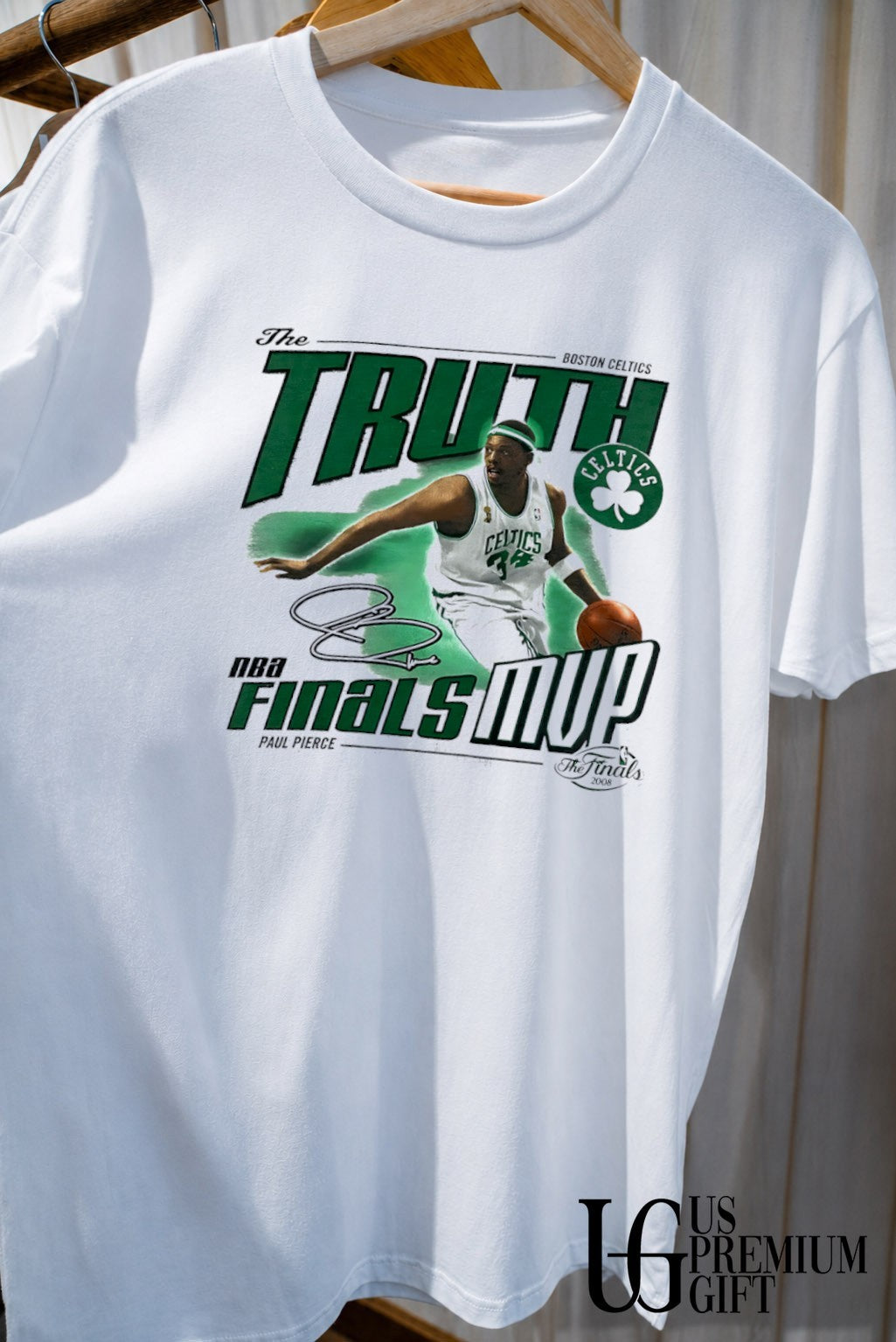 Paul Pierce Boston Celtics The Truth NBA Finals MVP 2008 basketball shirt